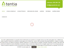 Tablet Screenshot of grupoatentia.com